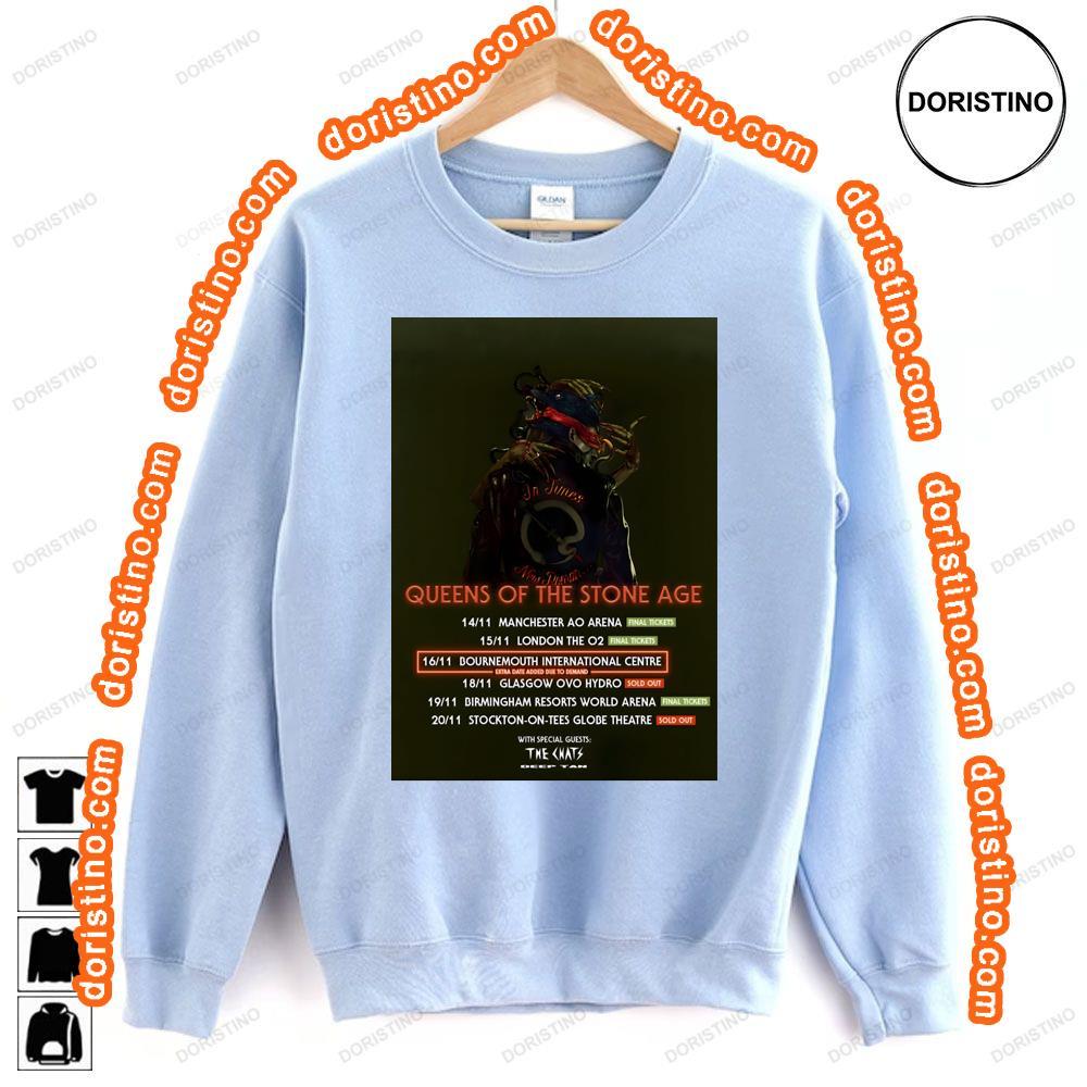Queens Of The Stone Age In Times New Roman 2023 Uk Arena Tour Awesome Shirt Queens Of The Stone Age In Times New Roman 2023 Uk Arena Tour Awesome Shirt