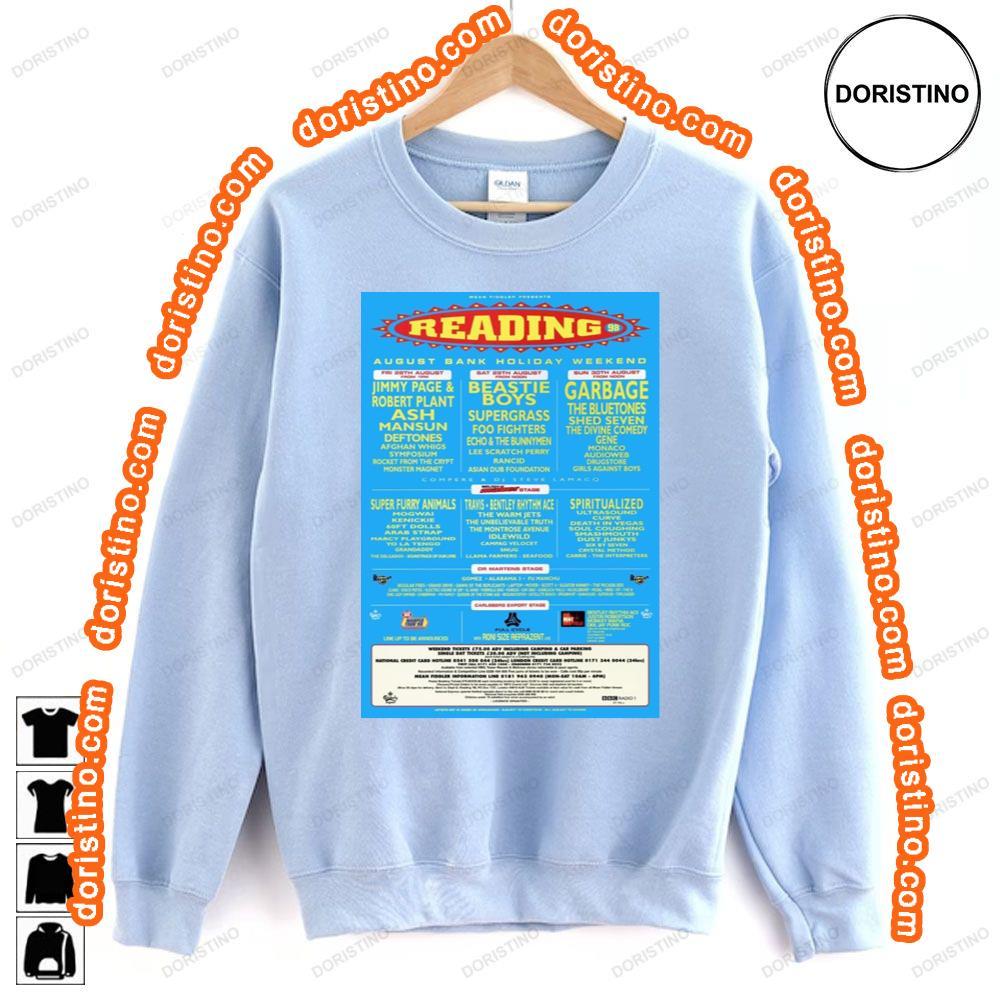 Reading Festival 1998 Jimmy Page Robert Plant Shirt Reading Festival 1998 Jimmy Page Robert Plant Shirt