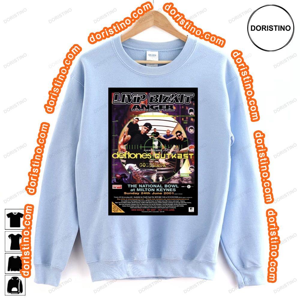 Limp Bizkit Anger Management Tour 2001 Milton Keynes Bowl Awesome Shirt Limp Bizkit Anger Management Tour 2001 Milton Keynes Bowl Awesome Shirt