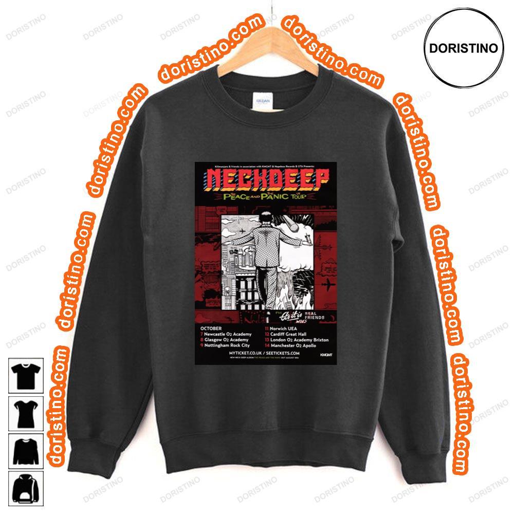Neck Deep The Peace The Panic 2017 Uk Tour Awesome Shirt Neck Deep The Peace The Panic 2017 Uk Tour Awesome Shirt