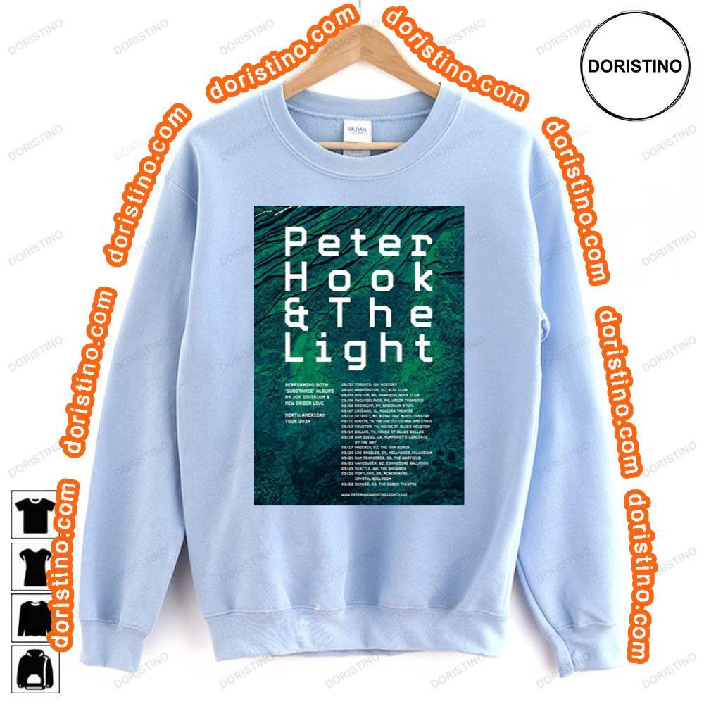 Peter Hook Light North American 2024 Tour Shirt Peter Hook Light North American 2024 Tour Shirt
