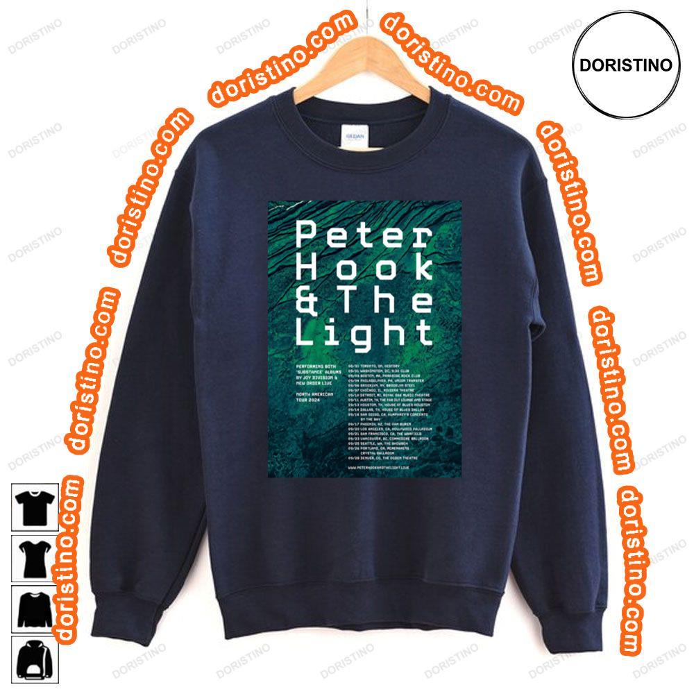 Peter Hook Light North American 2024 Tour Shirt Peter Hook Light North American 2024 Tour Shirt