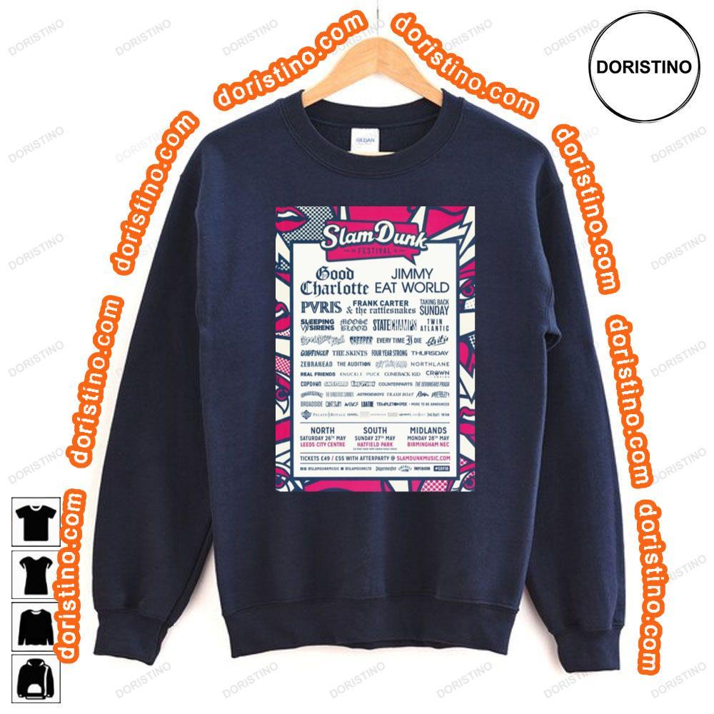 Slam Dunk Festival 2018 Good Charlotte Jimmy Eat World Awesome Shirt Slam Dunk Festival 2018 Good Charlotte Jimmy Eat World Awesome Shirt