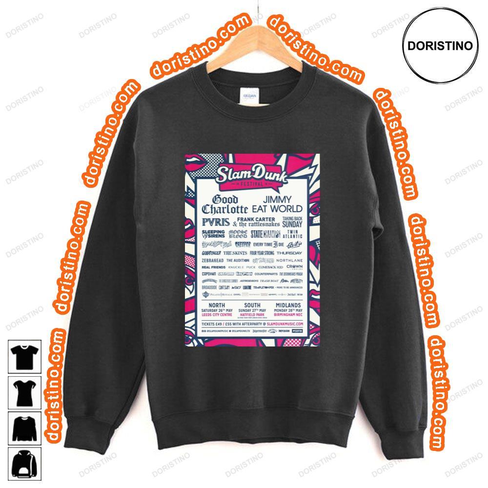 Slam Dunk Festival 2018 Good Charlotte Jimmy Eat World Awesome Shirt Slam Dunk Festival 2018 Good Charlotte Jimmy Eat World Awesome Shirt