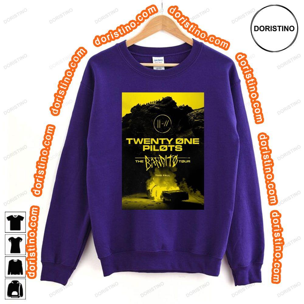 Twenty One Pilots Trench 20182019 The Bandito World Tour Tshirt Twenty One Pilots Trench 20182019 The Bandito World Tour Tshirt