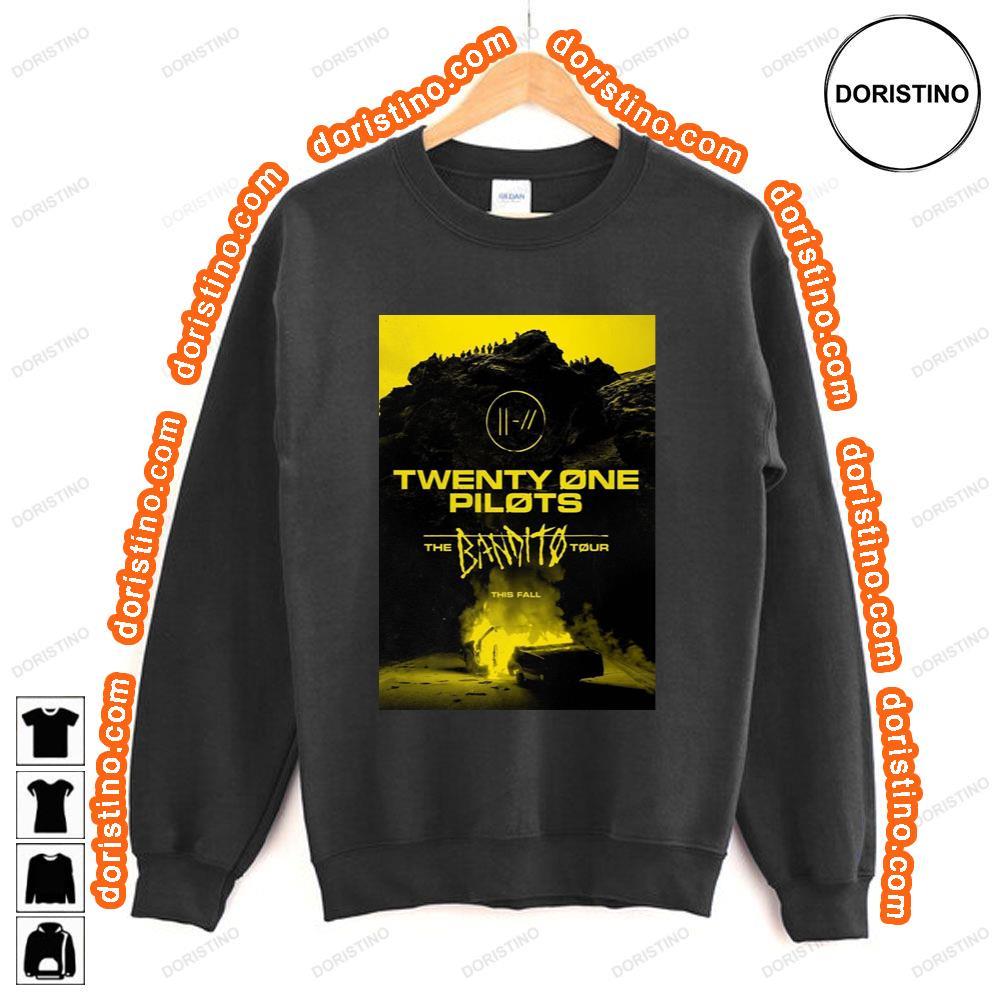 Twenty One Pilots Trench 20182019 The Bandito World Tour Tshirt Twenty One Pilots Trench 20182019 The Bandito World Tour Tshirt