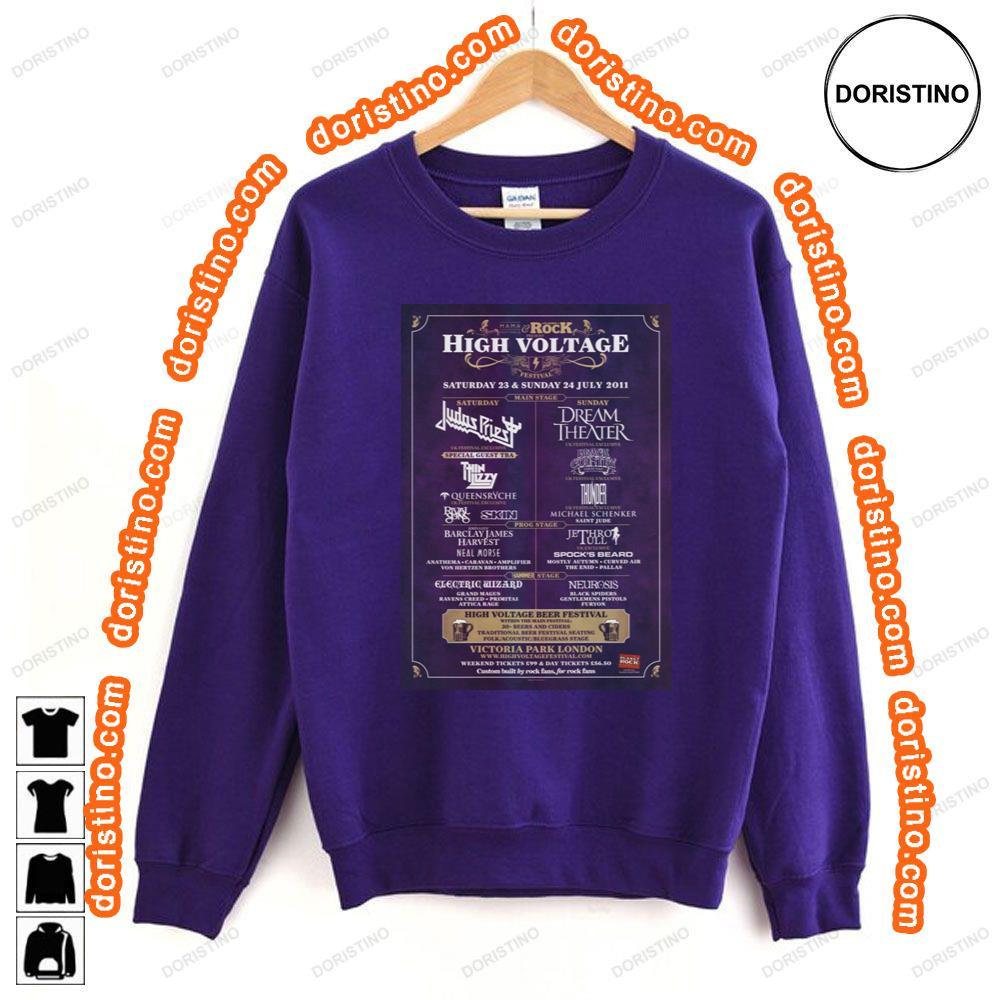 High Voltage Festival 2011 Judas Priest Dream Theater Awesome Shirt High Voltage Festival 2011 Judas Priest Dream Theater Awesome Shirt