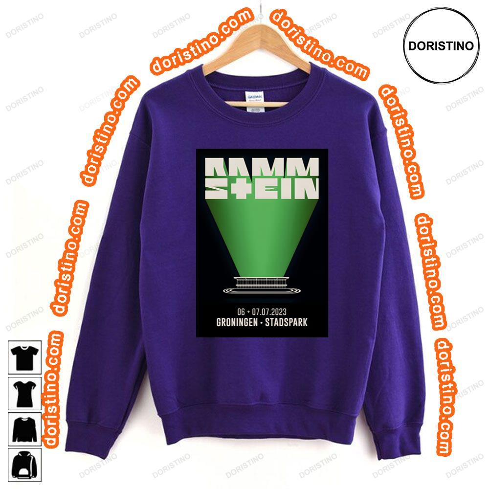 Rammstein Europe 2023 Netherlands Groningen Stadsp Tshirt Rammstein Europe 2023 Netherlands Groningen Stadsp Tshirt