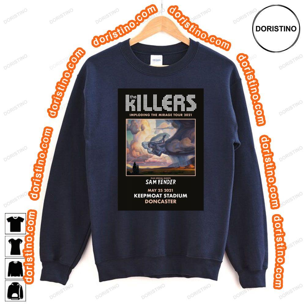 The Killers Imploding The Mirage Doncaster Keepmoat Stadium 25 05 Awesome Shirt The Killers Imploding The Mirage Doncaster Keepmoat Stadium 25 05 Awesome Shirt