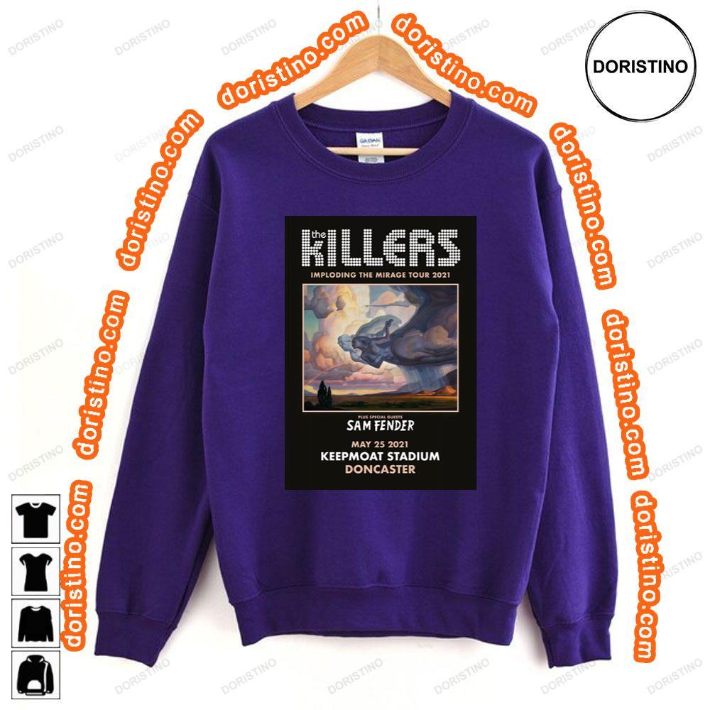 The Killers Imploding The Mirage Doncaster Keepmoat Stadium 25 05 Awesome Shirt The Killers Imploding The Mirage Doncaster Keepmoat Stadium 25 05 Awesome Shirt