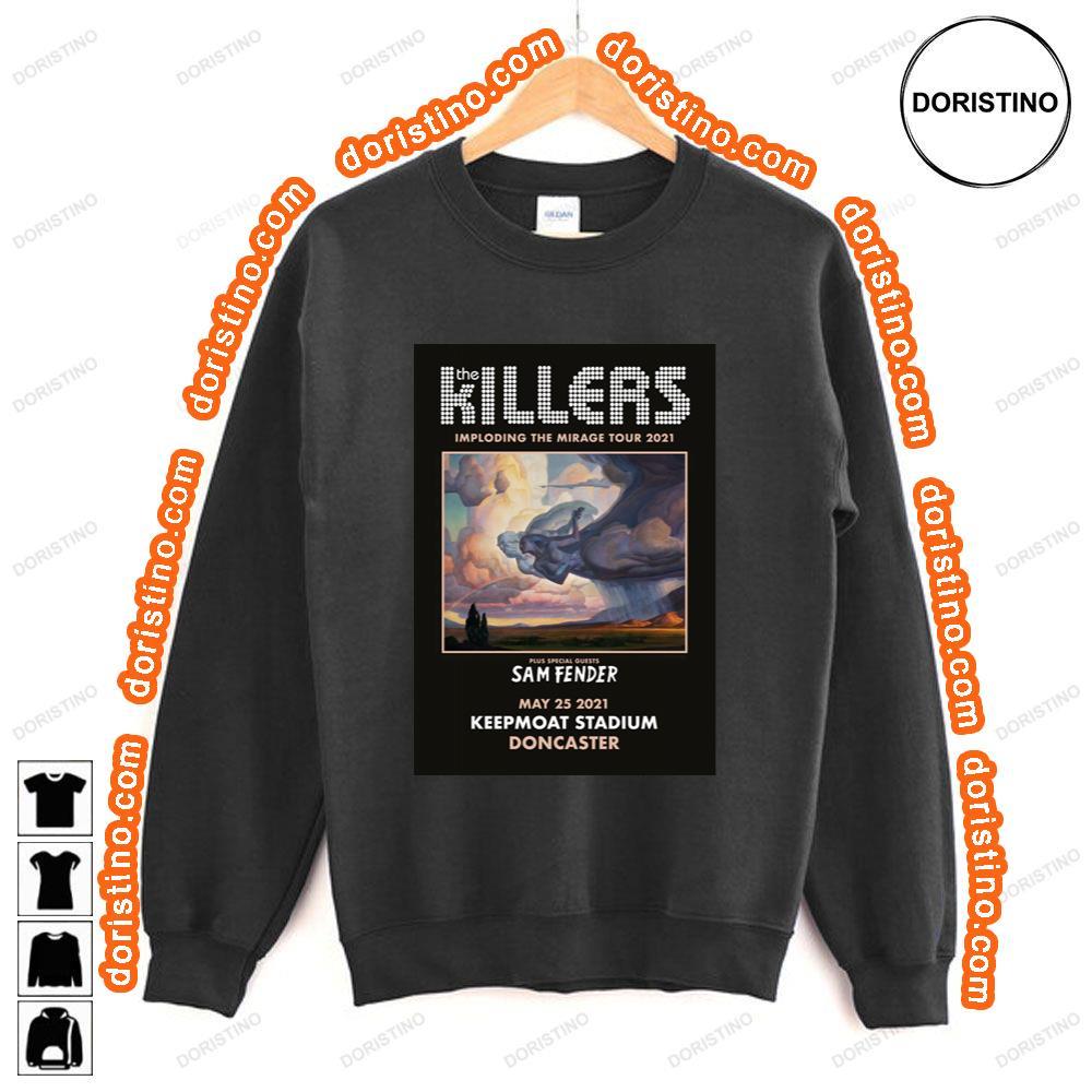 The Killers Imploding The Mirage Doncaster Keepmoat Stadium 25 05 Awesome Shirt The Killers Imploding The Mirage Doncaster Keepmoat Stadium 25 05 Awesome Shirt