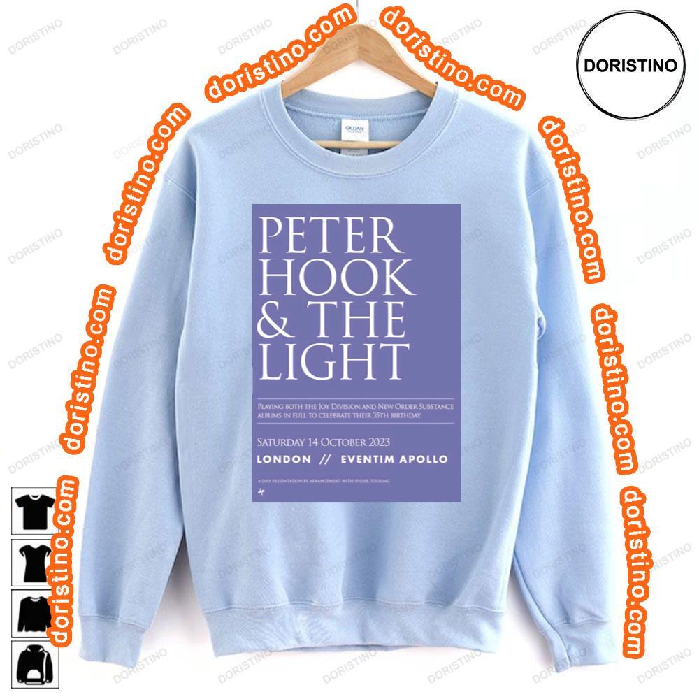 Peter Hook The Light London Event Apollo 14 October 2023 Tshirt Peter Hook The Light London Event Apollo 14 October 2023 Tshirt