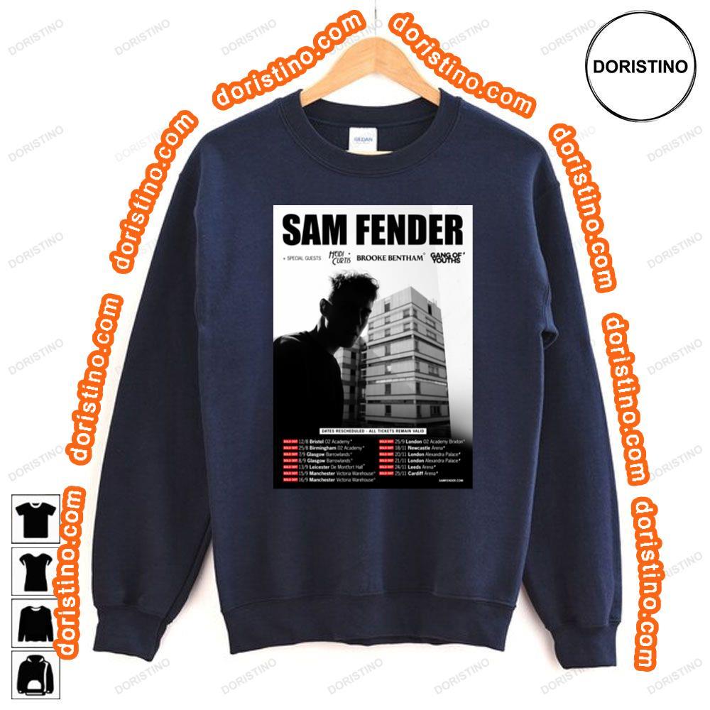 Sam Fender 2022 Uk Tour Tshirt Sam Fender 2022 Uk Tour Tshirt
