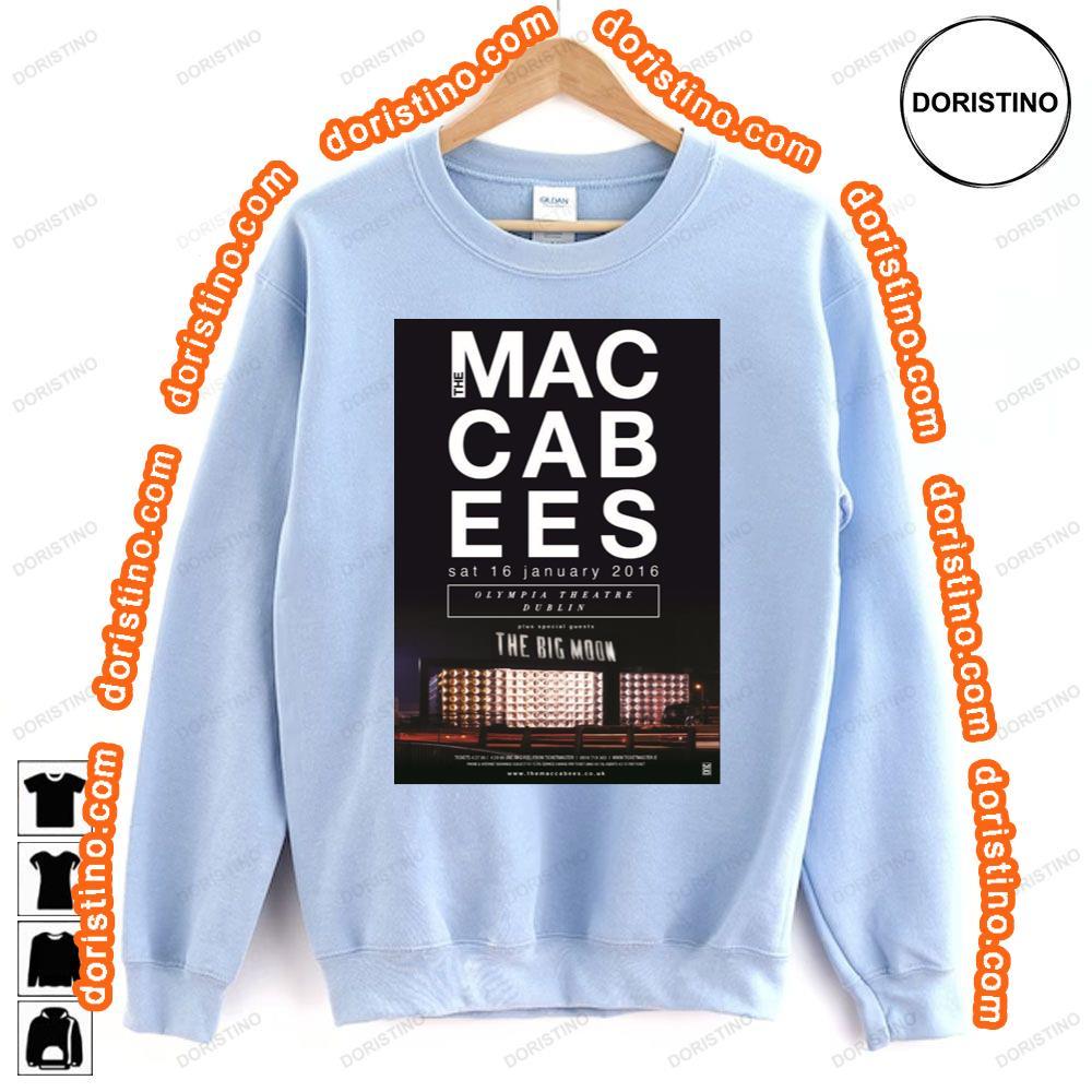 The Maccabees Olympia Dublin Theatre January 2016 Tshirt The Maccabees Olympia Dublin Theatre January 2016 Tshirt