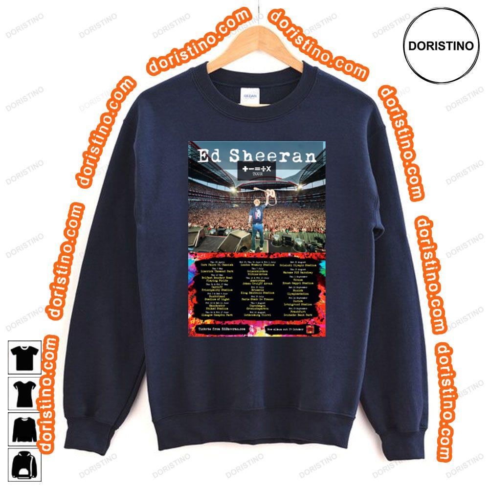 Ed Sheeran Mathematics Tour X 2022 European Uk Tour Shirt Ed Sheeran Mathematics Tour X 2022 European Uk Tour Shirt