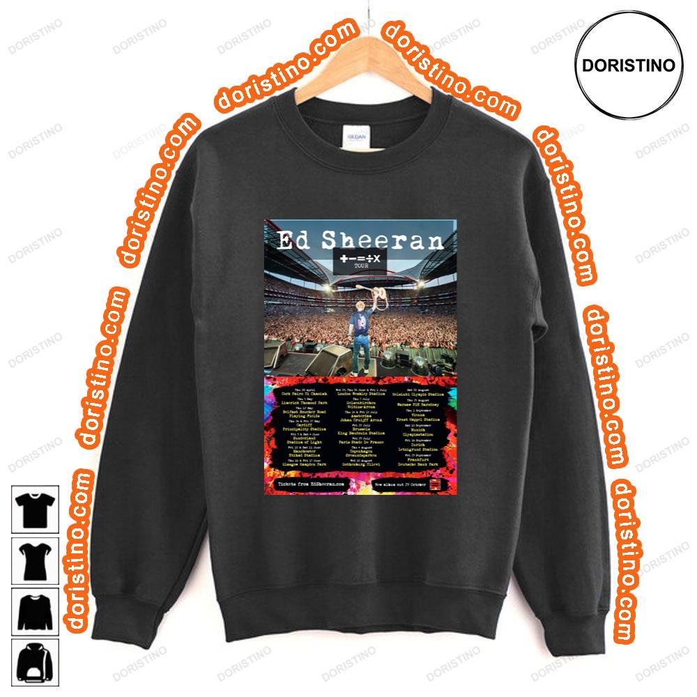 Ed Sheeran Mathematics Tour X 2022 European Uk Tour Shirt Ed Sheeran Mathematics Tour X 2022 European Uk Tour Shirt