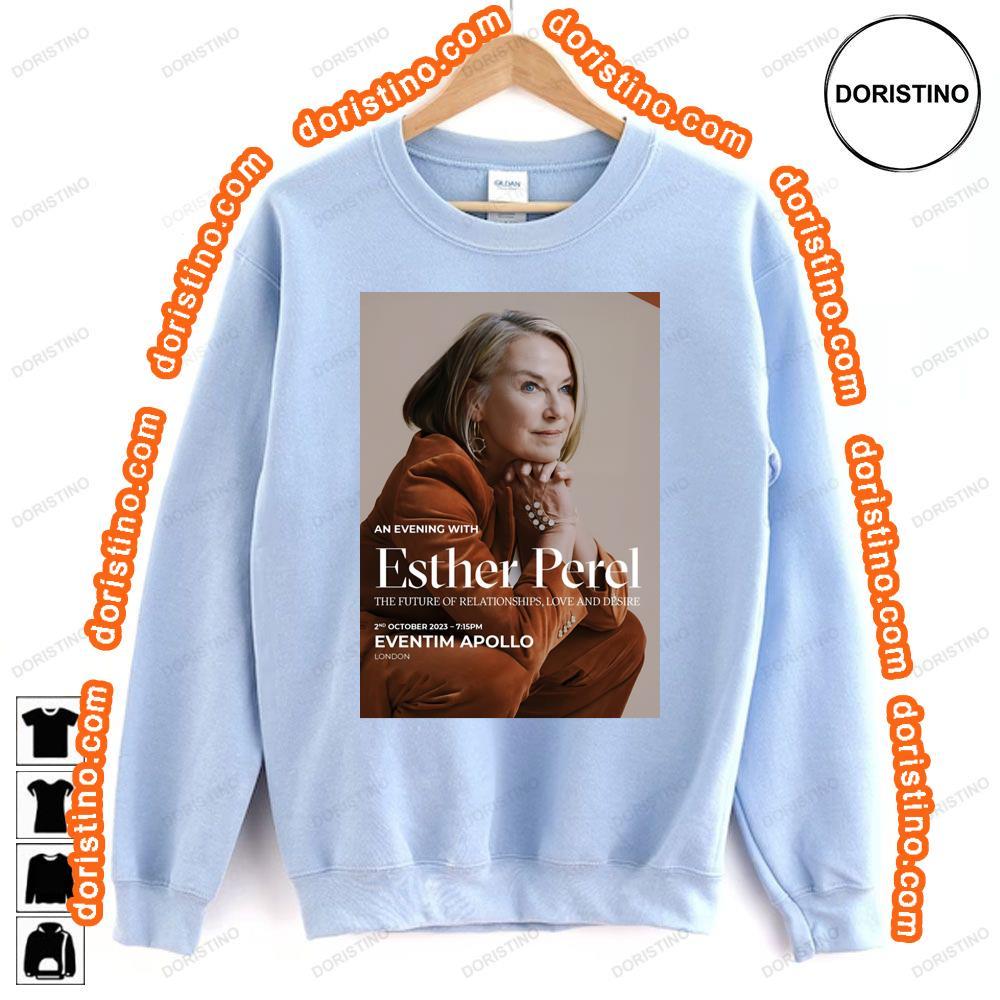 Esther Peel An Evening With The Future Of Relationships Love Desire 2023 Shirt Esther Peel An Evening With The Future Of Relationships Love Desire 2023 Shirt