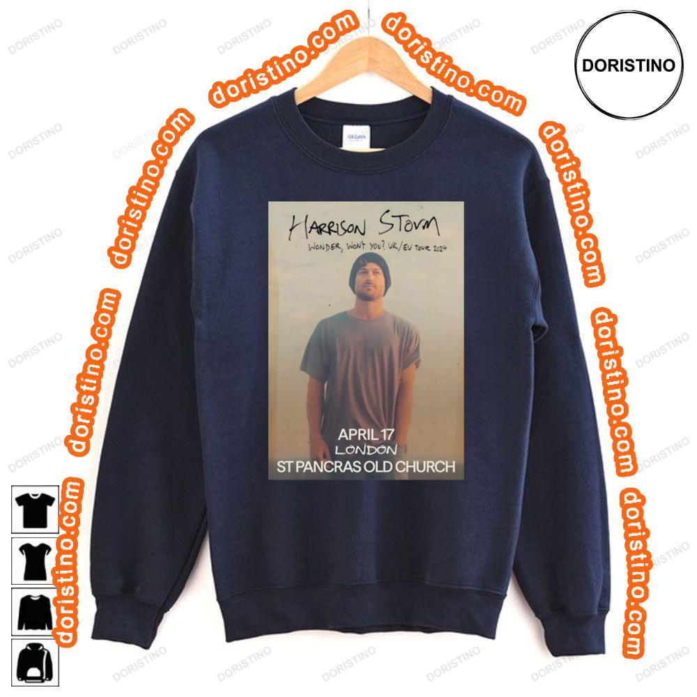 Harrison Storm Wonder Wont You Uk Tour London St Pancras Old Church Awesome Shirt Harrison Storm Wonder Wont You Uk Tour London St Pancras Old Church Awesome Shirt