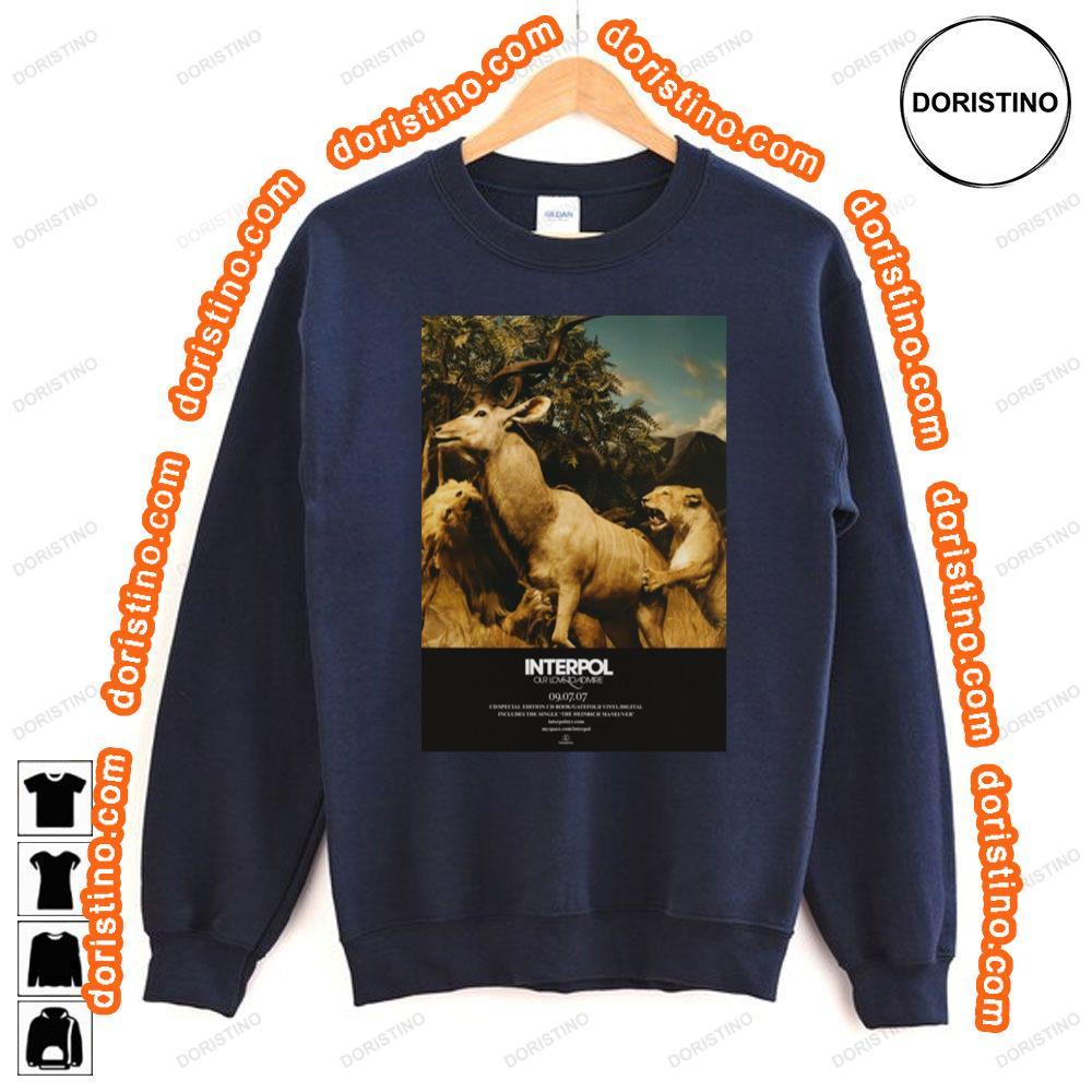 Interpol Our Love To Admire Tshirt Interpol Our Love To Admire Tshirt