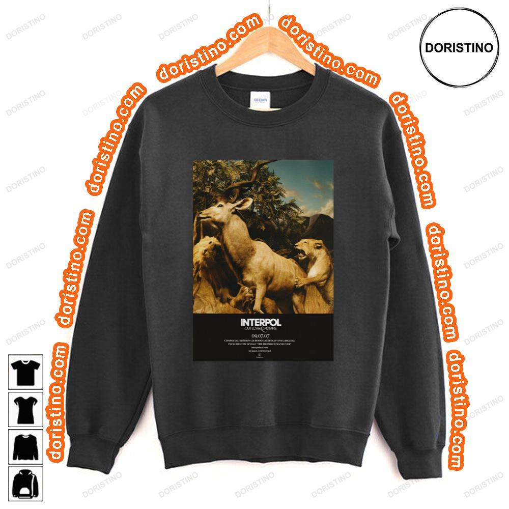 Interpol Our Love To Admire Tshirt Interpol Our Love To Admire Tshirt