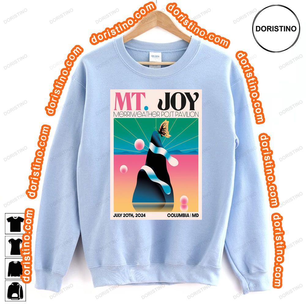 Mt Joy Band 2024 North American Tour Columbia Merriweather Post Pavilion Tshirt Mt Joy Band 2024 North American Tour Columbia Merriweather Post Pavilion Tshirt