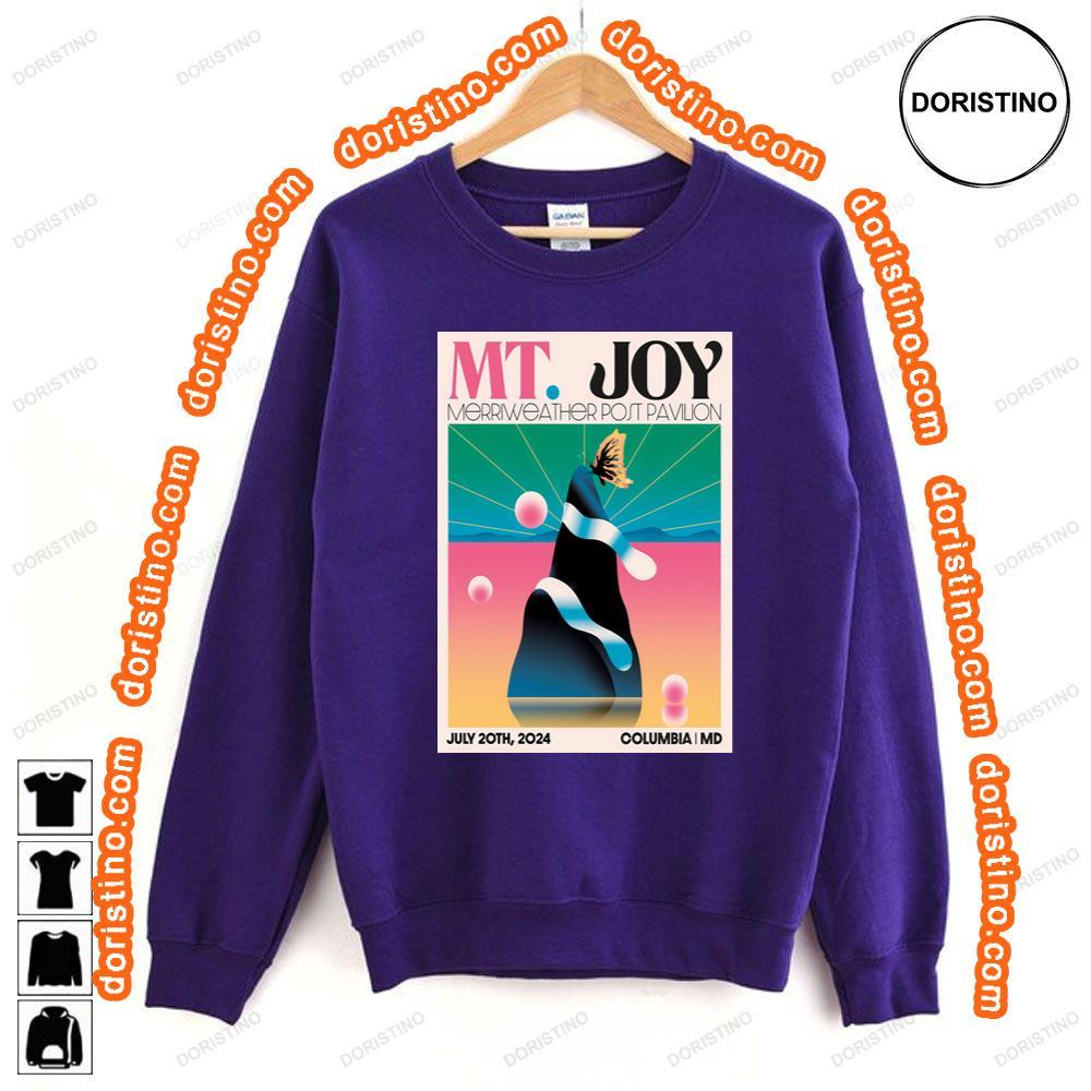 Mt Joy Band 2024 North American Tour Columbia Merriweather Post Pavilion Tshirt Mt Joy Band 2024 North American Tour Columbia Merriweather Post Pavilion Tshirt