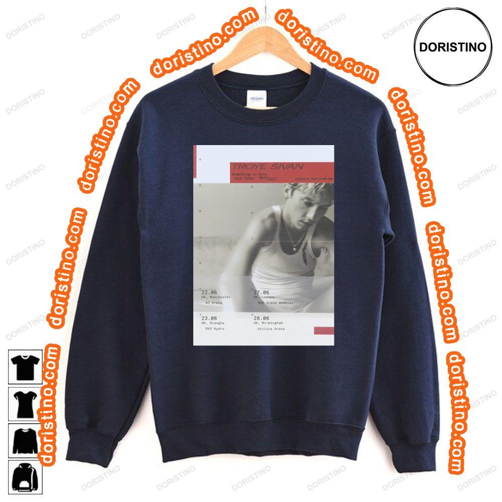 Troye Sivan Something To Give Each Other 2024 Uk Tour Awesome Shirt Troye Sivan Something To Give Each Other 2024 Uk Tour Awesome Shirt