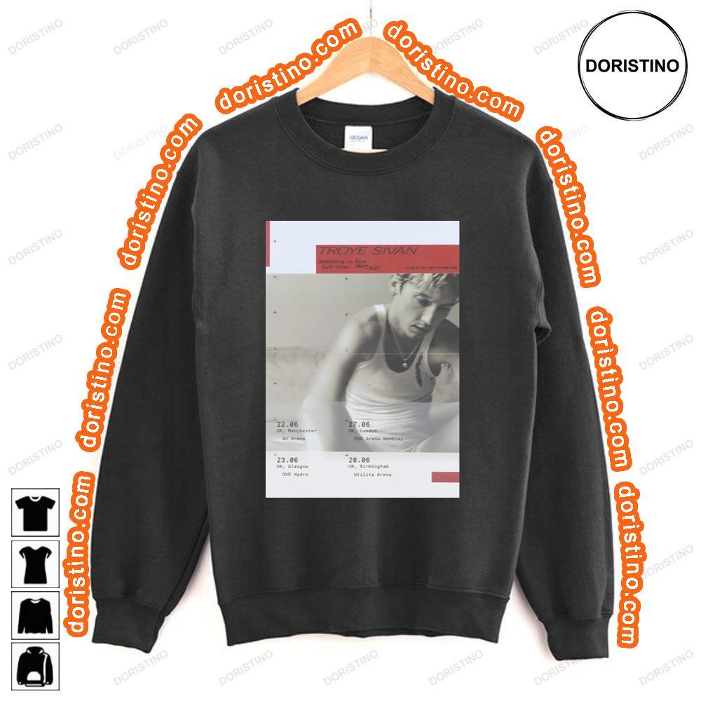 Troye Sivan Something To Give Each Other 2024 Uk Tour Awesome Shirt Troye Sivan Something To Give Each Other 2024 Uk Tour Awesome Shirt
