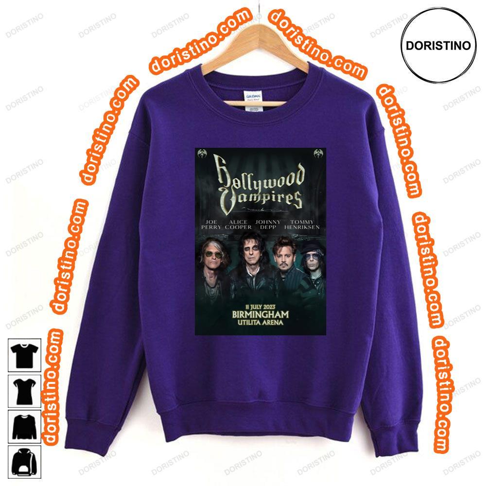 Hollywood Vire 2023 Uk Tour Birmingham Utilita Arena Tshirt Hollywood Vire 2023 Uk Tour Birmingham Utilita Arena Tshirt