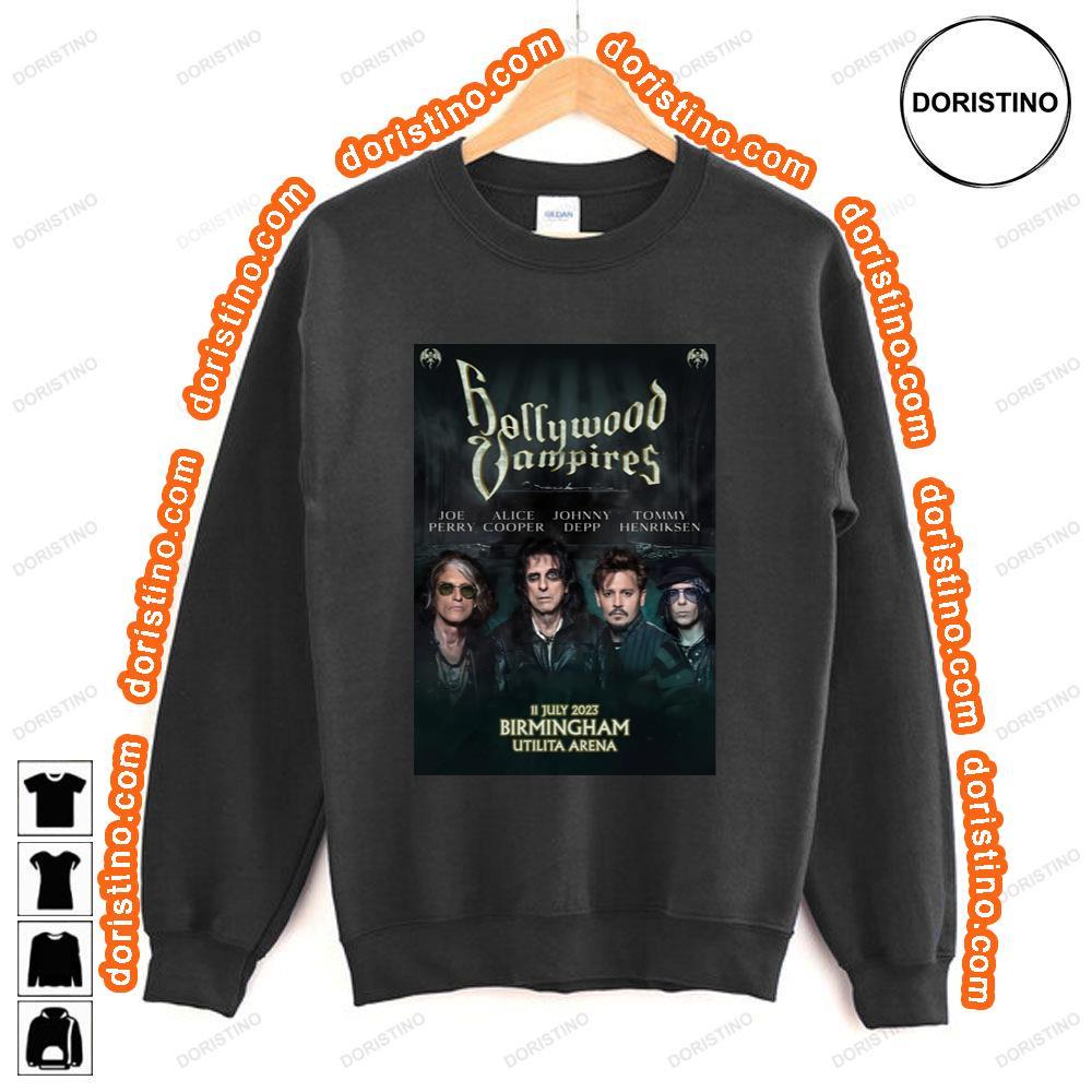 Hollywood Vire 2023 Uk Tour Birmingham Utilita Arena Tshirt Hollywood Vire 2023 Uk Tour Birmingham Utilita Arena Tshirt