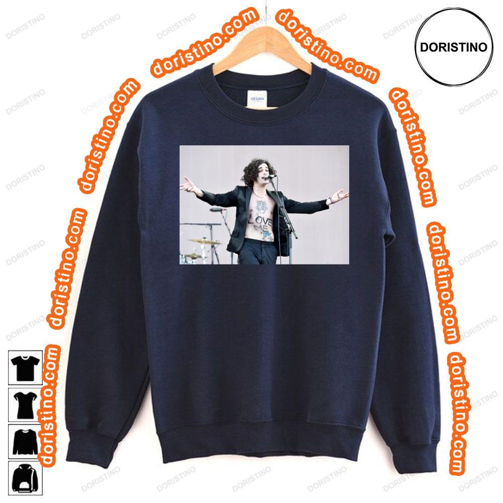 Matt Healy Singer The 1975 Ss1al Shirt Matt Healy Singer The 1975 Ss1al Shirt