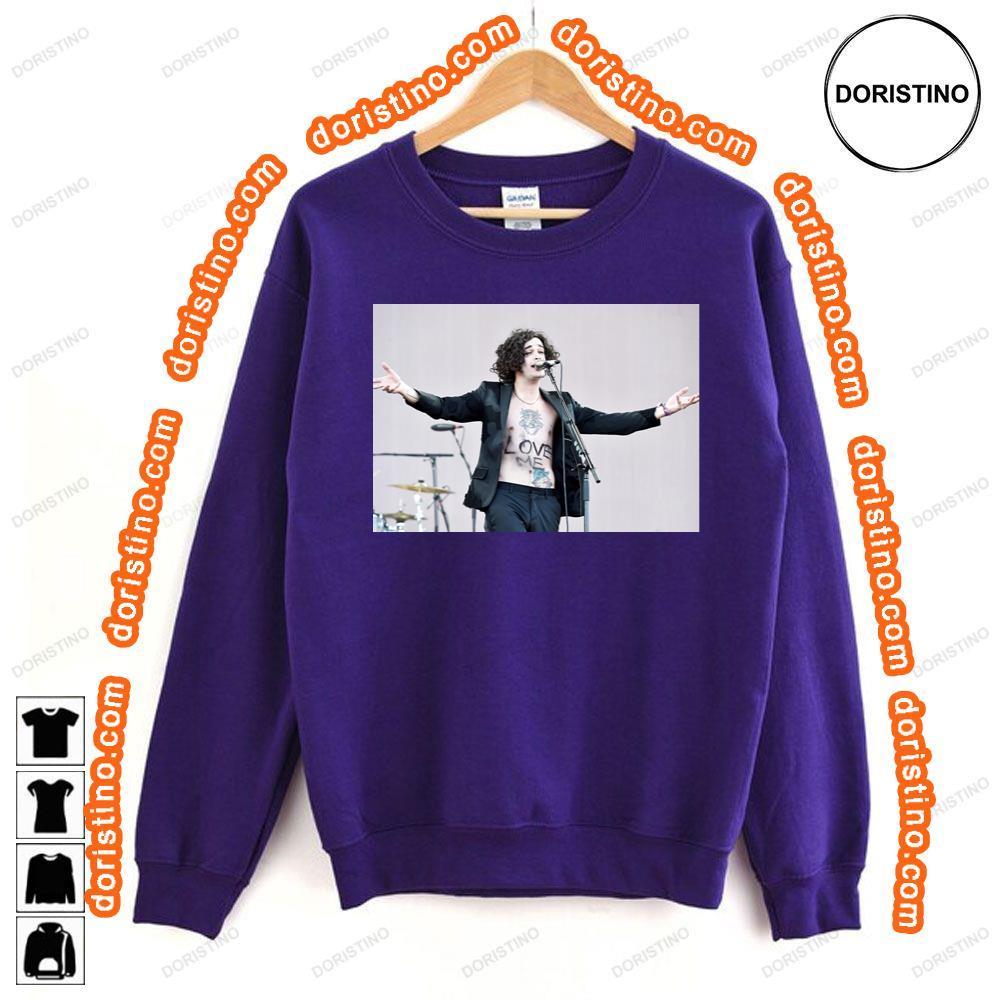 Matt Healy Singer The 1975 Ss1al Shirt Matt Healy Singer The 1975 Ss1al Shirt