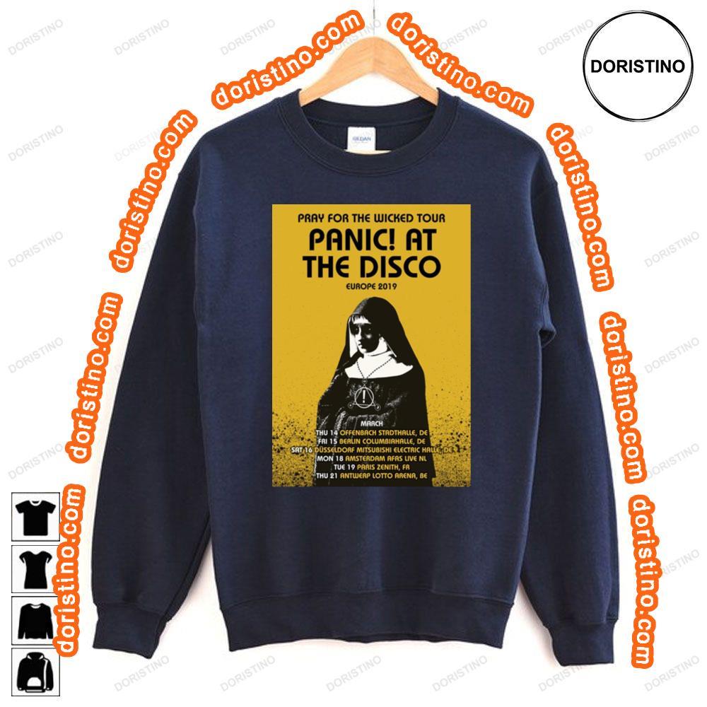 Panic At The Disco Pray For The Wicked Yellow Tshirt Panic At The Disco Pray For The Wicked Yellow Tshirt