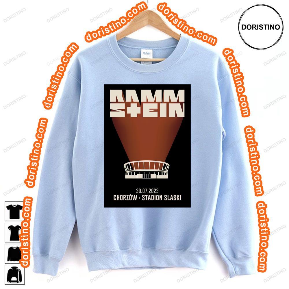 Rammstein Europe 2023 Poland Chorzw Stadion L Tshirt Rammstein Europe 2023 Poland Chorzw Stadion L Tshirt