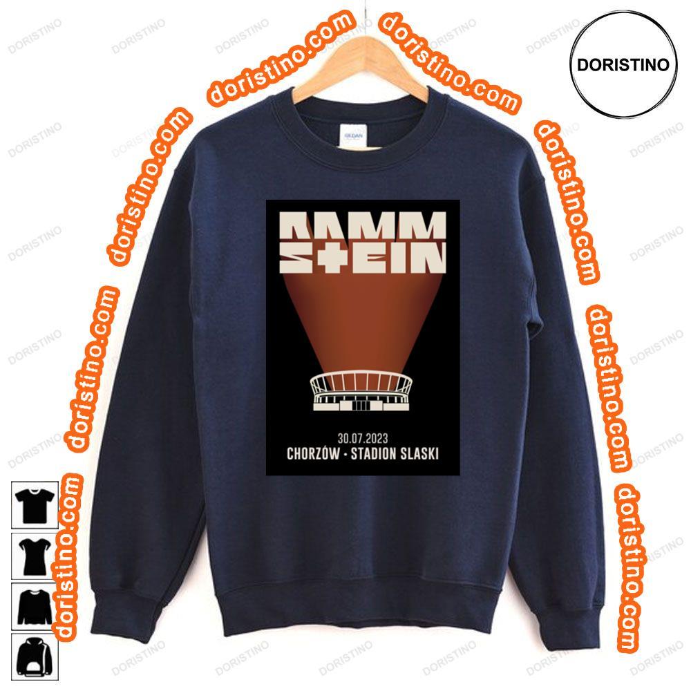 Rammstein Europe 2023 Poland Chorzw Stadion L Tshirt Rammstein Europe 2023 Poland Chorzw Stadion L Tshirt
