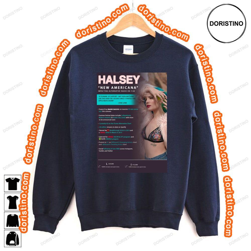 Halsey New Americana Tshirt Halsey New Americana Tshirt