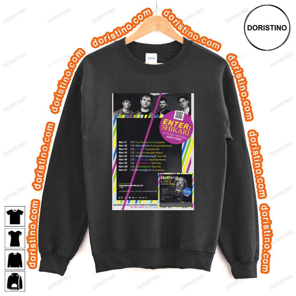 Enter Shikari 2020 Uk Tour Awesome Shirt Enter Shikari 2020 Uk Tour Awesome Shirt