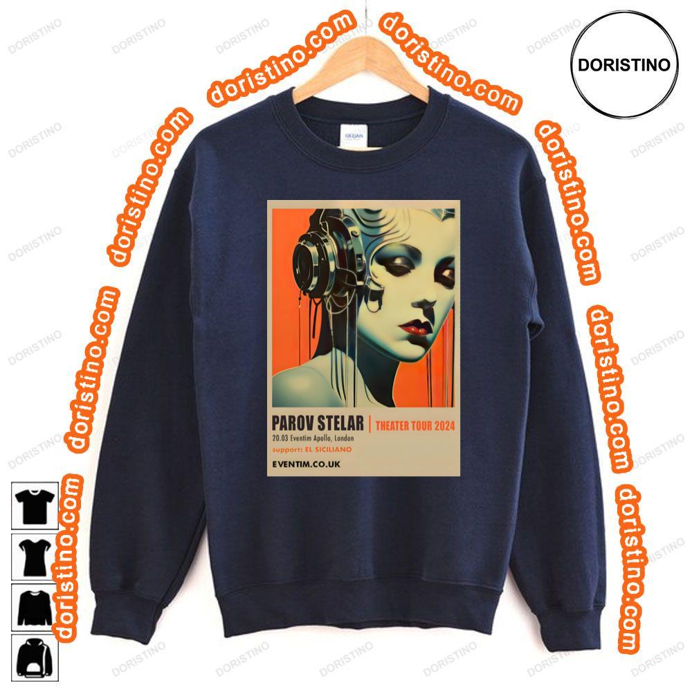 Parov Stelar Theatre Tour 2024 London Eventim Apollo 20th March 2024 Tshirt Parov Stelar Theatre Tour 2024 London Eventim Apollo 20th March 2024 Tshirt