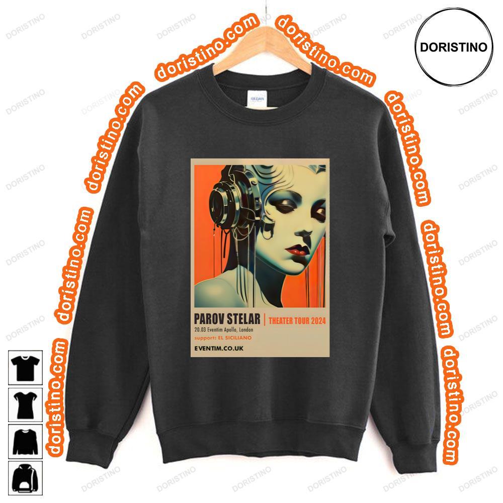 Parov Stelar Theatre Tour 2024 London Eventim Apollo 20th March 2024 Tshirt Parov Stelar Theatre Tour 2024 London Eventim Apollo 20th March 2024 Tshirt
