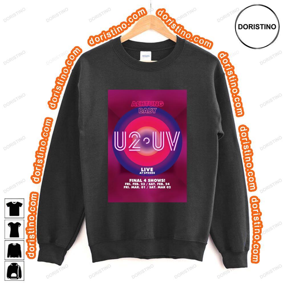 U2uv Achtung Baby Live At Sphere 2024 Feb March Las Vegas Residency Venetian Shirt U2uv Achtung Baby Live At Sphere 2024 Feb March Las Vegas Residency Venetian Shirt