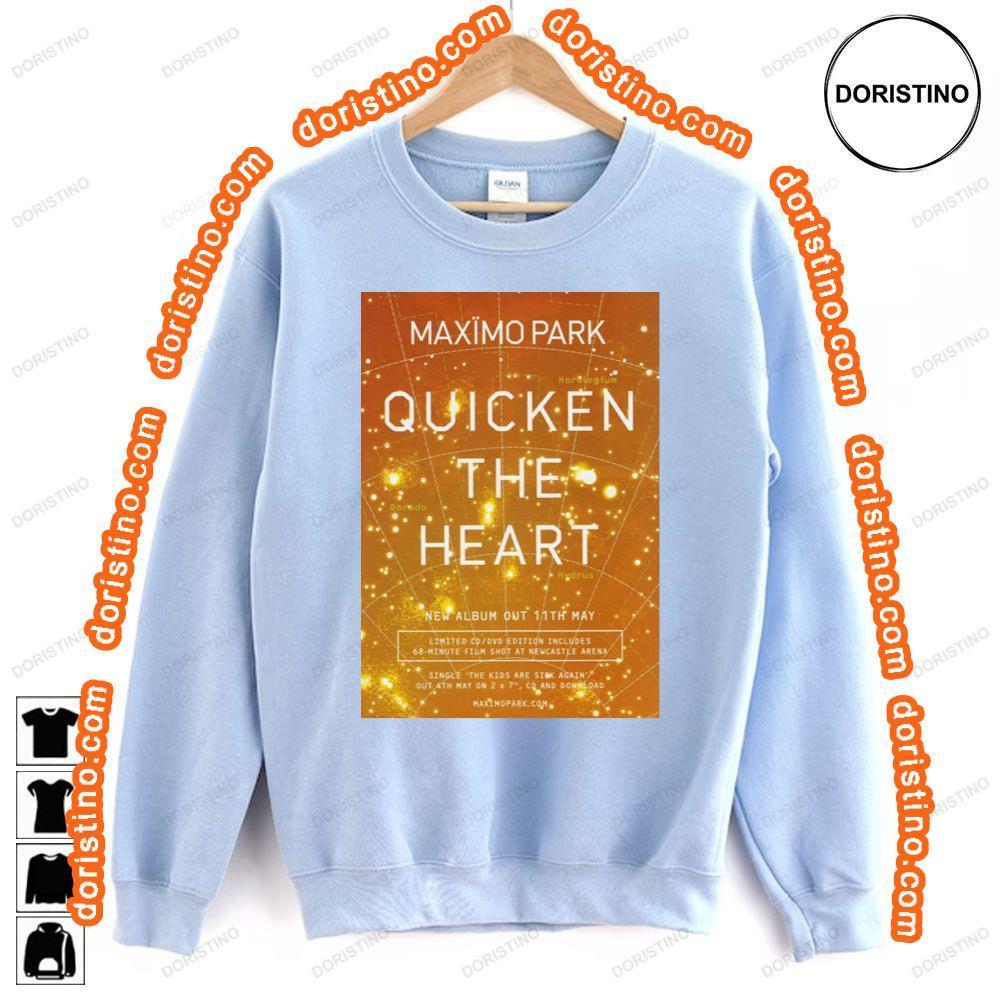 Maximo Park Quicken The Heart Shirt Maximo Park Quicken The Heart Shirt