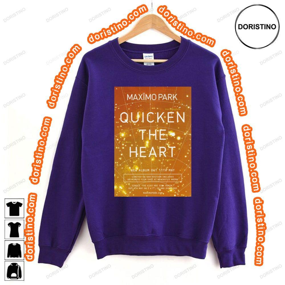 Maximo Park Quicken The Heart Shirt Maximo Park Quicken The Heart Shirt
