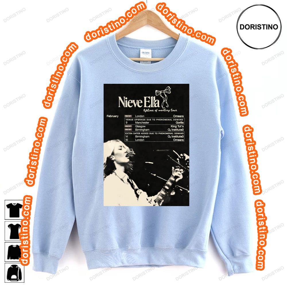 Nieve Ella Lifetime Of Wanting 2024 Uk Tour Shirt Nieve Ella Lifetime Of Wanting 2024 Uk Tour Shirt