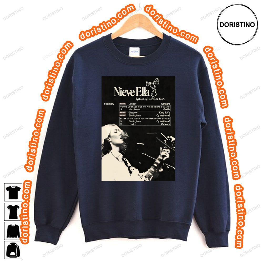 Nieve Ella Lifetime Of Wanting 2024 Uk Tour Shirt Nieve Ella Lifetime Of Wanting 2024 Uk Tour Shirt