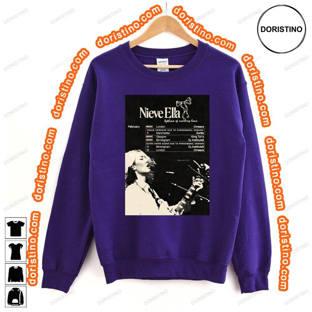 Nieve Ella Lifetime Of Wanting 2024 Uk Tour Shirt Nieve Ella Lifetime Of Wanting 2024 Uk Tour Shirt