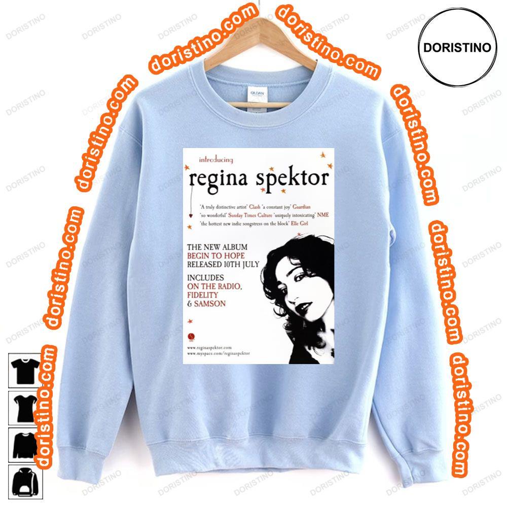Regina Spektor Begin To Hope Shirt Regina Spektor Begin To Hope Shirt