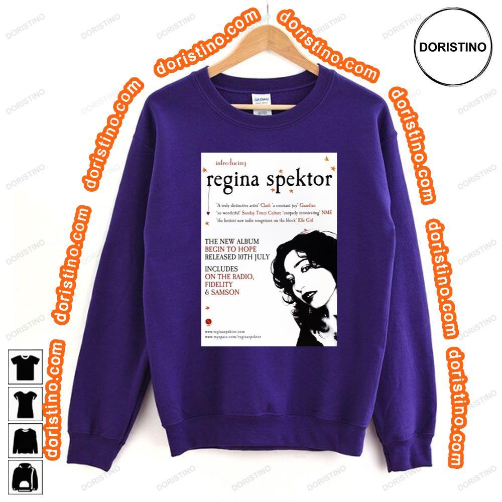 Regina Spektor Begin To Hope Shirt Regina Spektor Begin To Hope Shirt