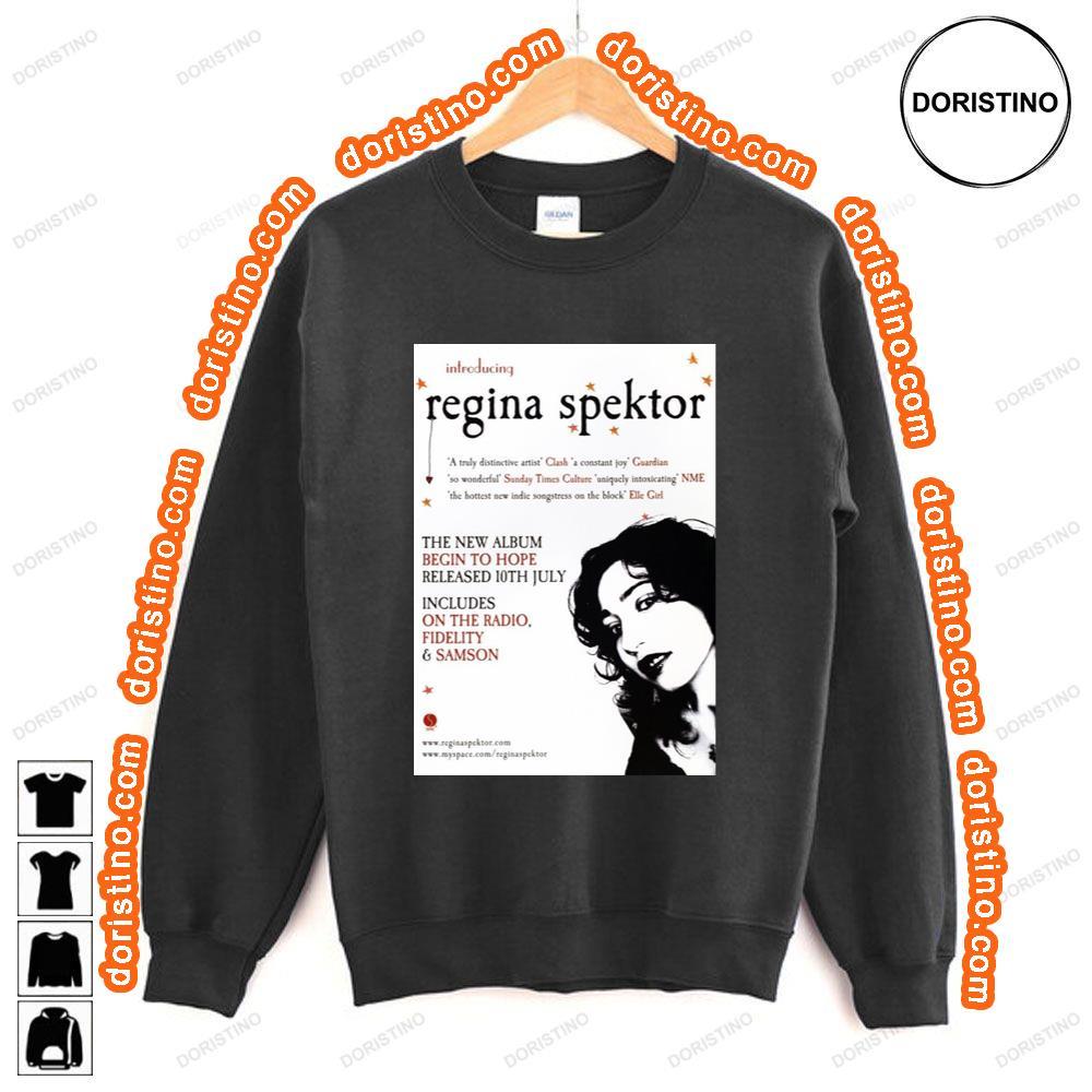 Regina Spektor Begin To Hope Shirt Regina Spektor Begin To Hope Shirt