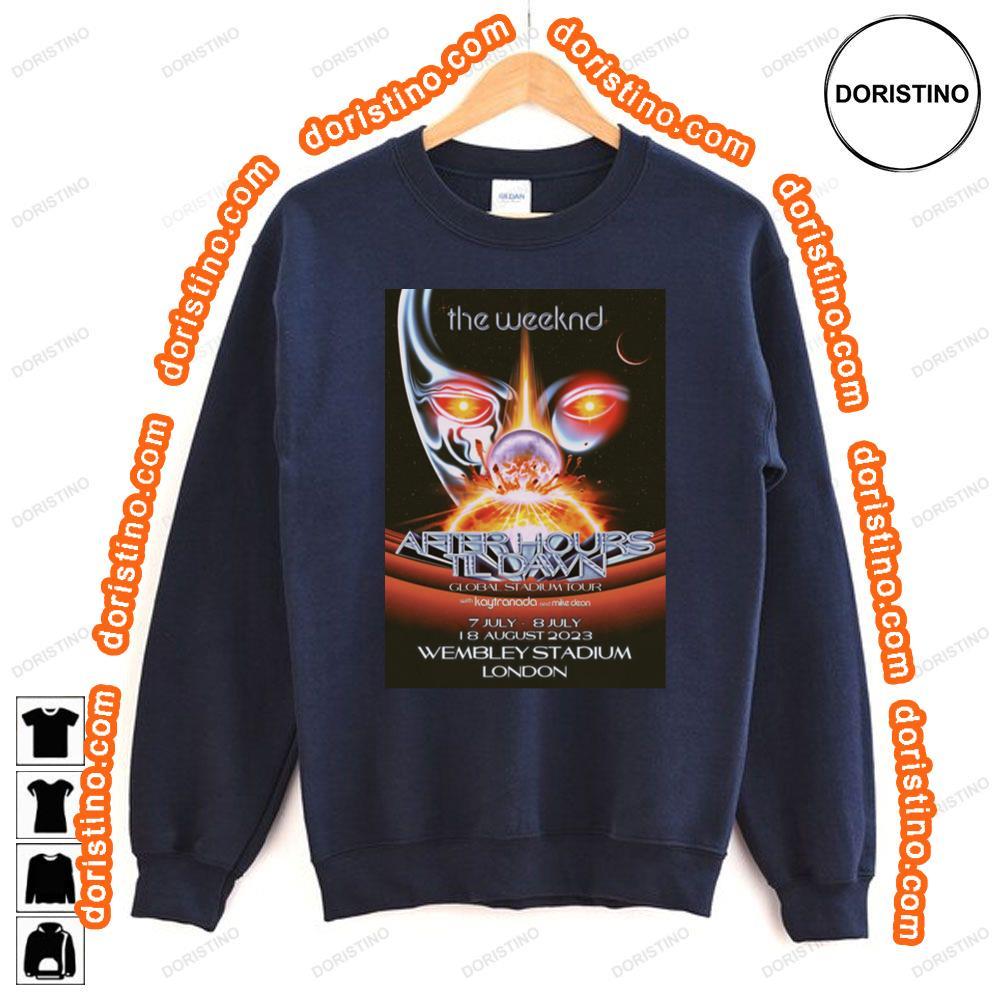 The Weeknd After Hours Til Dawn 2023 Uk Tour London Wembley Stadium Awesome Shirt The Weeknd After Hours Til Dawn 2023 Uk Tour London Wembley Stadium Awesome Shirt