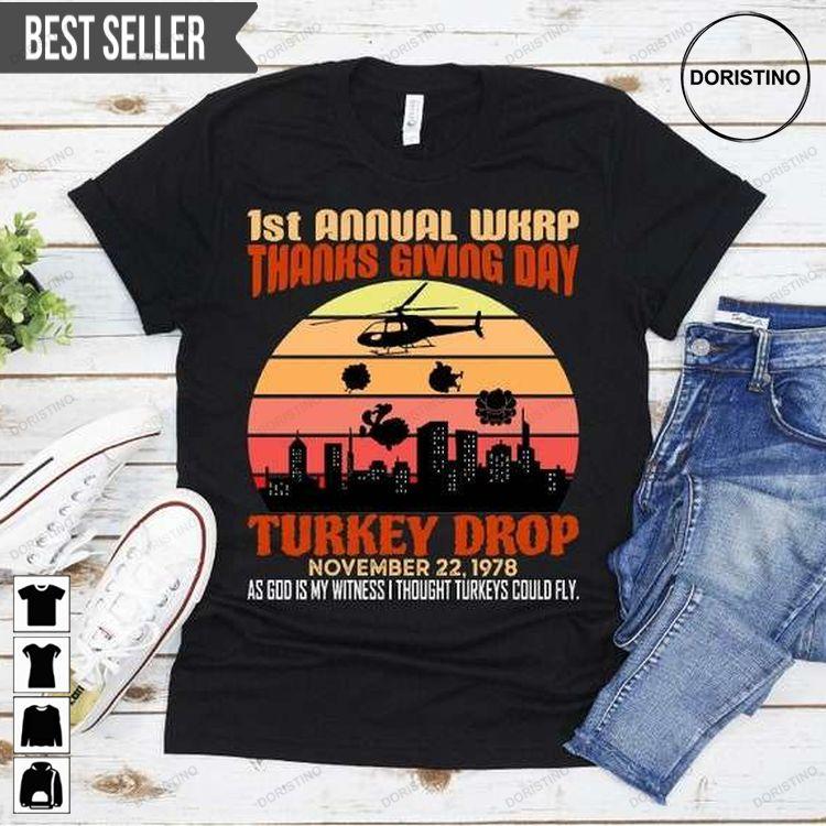 Thanksgiving Turkey Drop As God Is My Witness Turkeys Fly Tshirt Thanksgiving Turkey Drop As God Is My Witness Turkeys Fly Tshirt